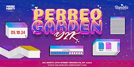 Imagem principal do evento Perreo Garden: THE Y2k Parrty - Latin & Reggaeton  Classics @ Republic