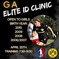 Hauptbild für 2nd Session GA Elite ID Clinic April 25th