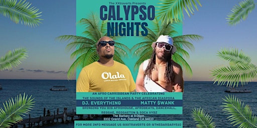 Calypso Nights; Reggaeton/ Afrobeats/ Salsa/ Amipiano / Timba Cinco de Mayo primary image