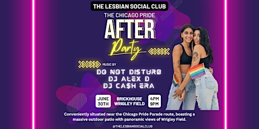 Primaire afbeelding van Chicago Pride After Party at Brickhouse Wrigley Field