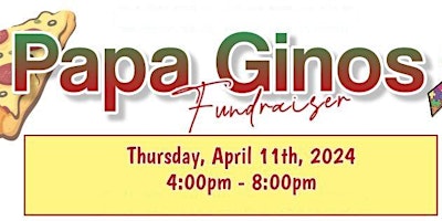 PAPA GINO'S™ FUNDRAISER primary image