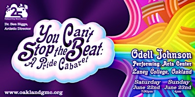 You Can't Stop the Beat: A Pride Cabaret primary image