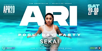Imagem principal de Sekai Celebrity Pool Party Series Hosted By Ari The Don