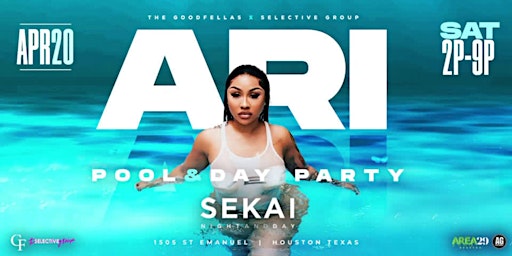Primaire afbeelding van Sekai Celebrity Pool Party Series Hosted By Ari The Don