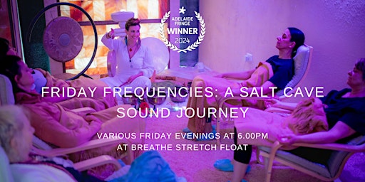 Imagem principal do evento Friday Frequencies - A Salt Cave Sound Journey