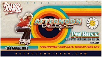 AFTERNOON DELIGHT w/ PET ROXX... LIVE! Two Areas of Music + Food Truck! primary image