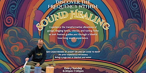 Primaire afbeelding van Discover The Frequency Within: Sound Healing