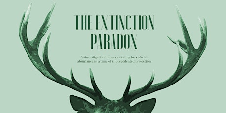 The Climate Lecture Series Presents: The Extinction Paradox