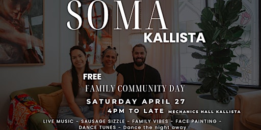 Primaire afbeelding van SOMA COMMUNITY DAY