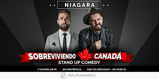 Hauptbild für Sobreviviendo Canadá - Comedia en Español - Niagara