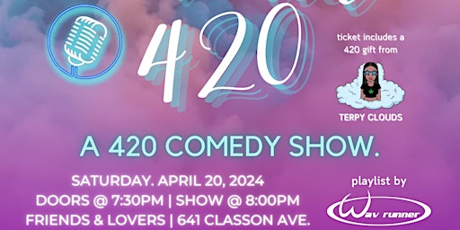 Image principale de Candid Studios Presents: A Candid 420 Comedy Show