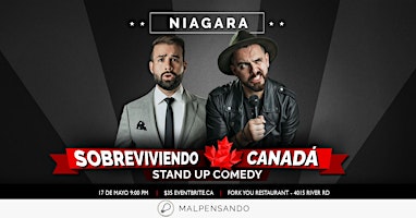 Imagem principal do evento Sobreviviendo Canadá - Comedia en Español - Niagara