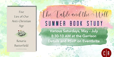 Immagine principale di Table and Well: Summer Book Study 