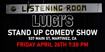 LUIGI'S - STAND UP COMEDY SHOW primary image