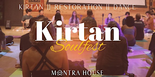 Imagem principal do evento Kirtan Saturday Soulfest | Bhakti Yoga, Dancing, Veggie Snacks