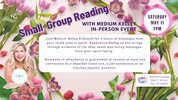 Small Group Readings In Person primary image