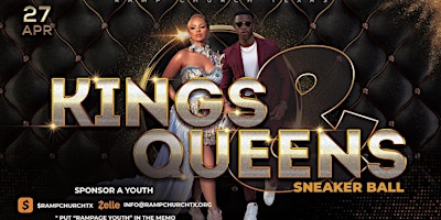 Imagem principal de Rampage Youth Presents: Royalty’s  Kings and Queens Sneaker Ball