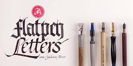 Flat pen Letters Workshop, Oficina de caligrafia - Rio de Janeiro primary image