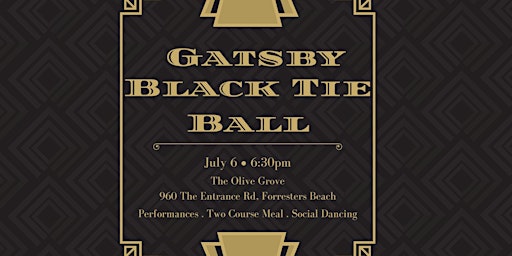 Immagine principale di Central Coast Salsa Black Tie Ball - Great Gatsby 