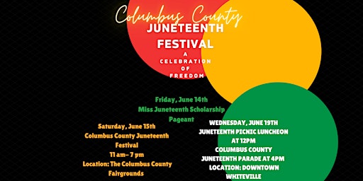 Columbus County Juneteenth Festival primary image