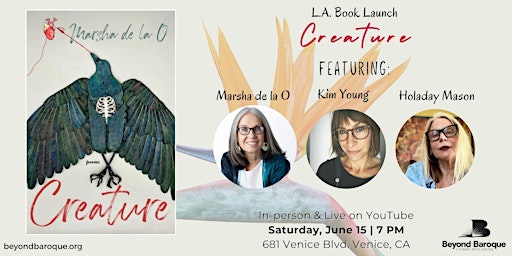 L.A. Book Launch: Creature by Marsha de la O primary image