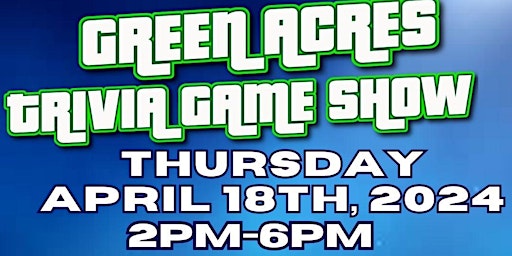 Hauptbild für Green Acres  Mall Super Trivia Game Show