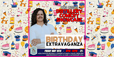 Imagem principal de Jake Rizzly Stand-Up Comedy Showcase & Jake's Birthday Extravaganza!