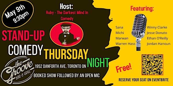 Stand-Up Comedy Thursday Night