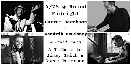 Kendrik & Big G Present: A Tribute to Jimmy Smith + Oscar Peterson