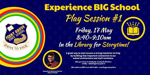 Primaire afbeelding van Ferny Grove State School - Experience BIG School - Play Session #1