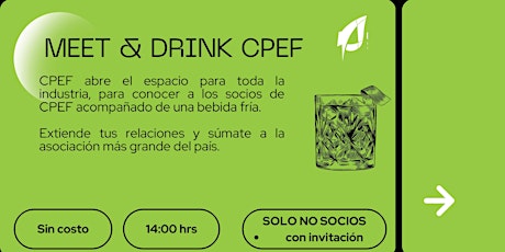 MEET AND DRINK CPEF