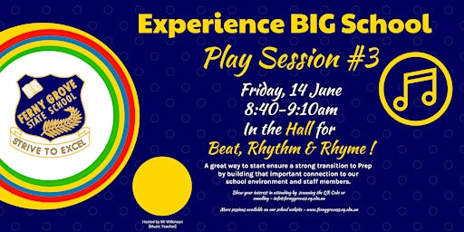 Imagen principal de Ferny Grove State School - Experience BIG School - Play Session #3