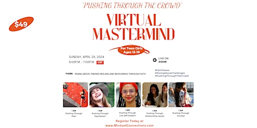 Primaire afbeelding van "Pushing Through The Crowd" Mastermind [Teen Girls Ages 13-19]