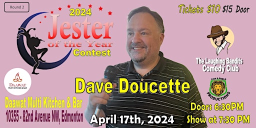 Primaire afbeelding van Jester of the Year Contest - Daawat Multi Kitchen Starring Dave Doucette
