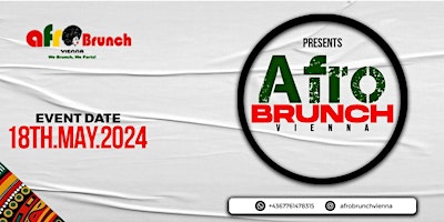 Primaire afbeelding van AFROBRUNCH VIENNA PARTY