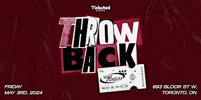 Hauptbild für Throwback Y2K Night - Toronto Spring Dance Party