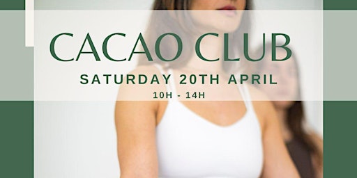 Copy of CACAO CLUB - Yoga, Talks and Community primary image