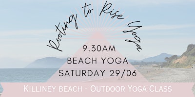 Imagem principal do evento Killiney Beach Yoga (29th June)