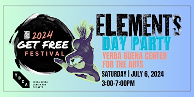 Primaire afbeelding van Get Free Festival 2024: Elements Day Party