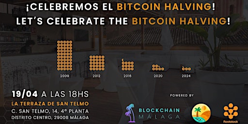 Imagem principal do evento EVENTO DE NETWORKING | Let's celebrate the Bitcoin Halving!