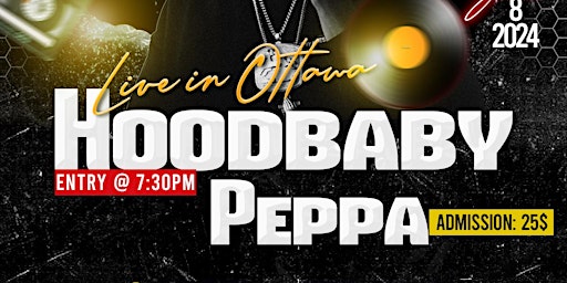Hoodbaby Peppa Live In Ottawa primary image