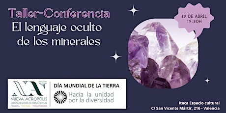 Conferencia-Taller: "El lenguaje oculto de los minerales"