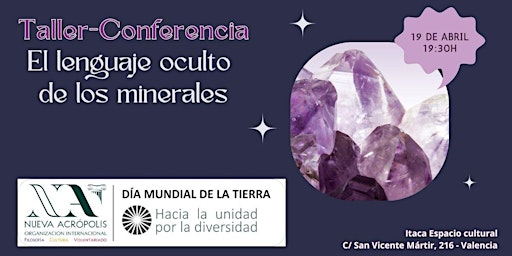 Hauptbild für Conferencia-Taller: "El lenguaje oculto de los minerales"