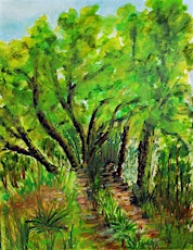 Paint a woodland scene