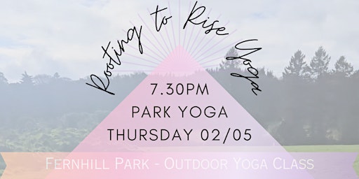 Imagem principal do evento Fernhill Park Evening Yoga (2nd May)