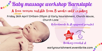 Imagem principal de Baby Massage Barnstaple Workshop