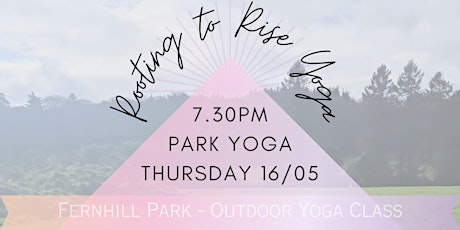 Image principale de Fernhill Park Evening Yoga (16th May)
