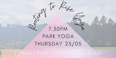 Imagem principal do evento Fernhill Park Evening Yoga (23rd May)