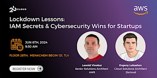 Imagem principal do evento Lockdown Lessons:  Cybersecurity quick wins for startups