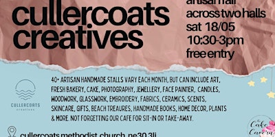 Cullercoats Creatives | Sat 18th May Artisan Fair primary image
